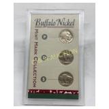 Buffalo Nickel Mint Mark Collection with Certifica