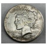 1923 Peace Silver Dollar Coin