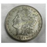 1921 Morgan Silver Dollar, 90% Silver Composition