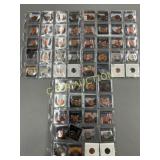 60 Pennies and Nickels in Protective Displays