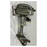 Evinrude Outboard Boat Motor with Metal Housing