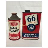 DuPont Gas Guard and 66 Special Hydraulic Brake Fl
