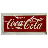 60×24 Metal Self-Framed Coca Cola Sign