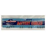 Blue Streak Battery Cables Metal Rack With Hooks,