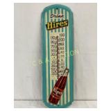 Hires Root Beer Advertising Thermometer, 27in x 8i