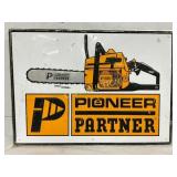 Embossed Dealer Sign Pioneer 28in x 20in