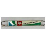 7up Soda Door Push Advertising Sign by Stout Sign