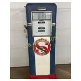 Bowser Early Gas Pump with Standard Oil Signage