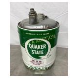 Quaker State 5-Gallon Metal Motor Oil Can