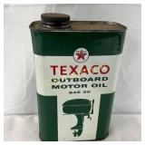 Texaco Outboard Motor Oil 1-Quart Can with Outboar