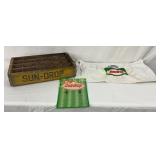 3 Danville, Virginia Sun-Drop Items: Crate, Apron,