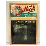 H.P. Hood & Sons Metal Chalk Menu Sign, 16×24 Inch