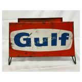 Gulf Advertising Tire Rack, 13in by 8in