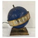 1956 Schlitz Revolving Plastic Advertisement Globe