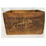 Wooden Peters Cartridge Co. Ammunition Box