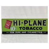 Hi-Plane Tobacco Tin Advertising Sign, 75in x 12in