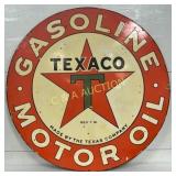Texaco Gasoline Motor Oil 41-Inch Double-Sided Por