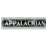 Lenoir, N.C. Porcelain Sign with Appalachian' Tex