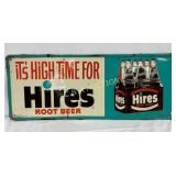 Embossed Hires Root Beer Self-Framed Tin Sign, 30i