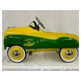 John Deere Pedal Car in Green and Yellow Finish