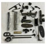 Early Gun Parts, Including Frames, Barrels, and As
