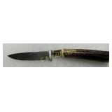 Zalesak Knife with Antler Handle and Stainless Ste
