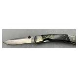 Buck USA Folding Lockback Knife with Stainless Ste