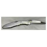 Spyderco Police Folding Knife with Stainless Steel