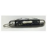Colonial USA Soldier Seal Multi-Blade Pocket Knife