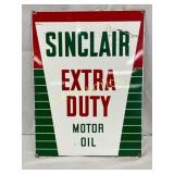 Sinclair Extra Duty Motor Oil SSP Sign, 18in x 24i