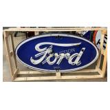 Ford Porcelain Neon Sign, 60in x 30in, Contemporay