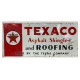 Texaco Asphalt Shingles and Roofing Porcelain Sign