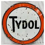 DS Porc. Tydol Sign, 42-Inch Diameter