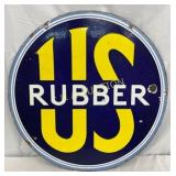 DS Porc. US Rubber Sign, 24-Inch Diameter