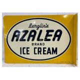 1960 DS Berglin's Azalea Brand Ice Cream Metal Fla