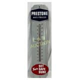 Prestone Anti-Freeze Porcelain Thermometer, 9×36 I