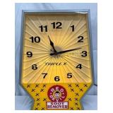Red Devil Soot Remover Electric Clock, 15×19 Inche