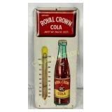 Emb Metal Royal Crown Cola Thermometer, 6in x 13in