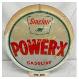 Sinclair Power-X Gasoline Plastic Body Globe with