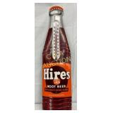 Hires Root Beer Convex Bottle Therm, 8×28 1/2 Inch
