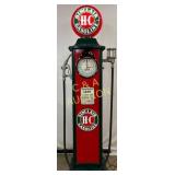 ERIE 450 Early Clock Face Gas Pump with Sinclair H