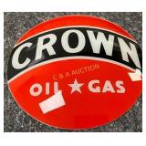Early Crown Oil Gas Globe Lens