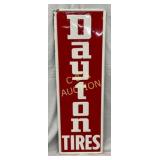 Embossed Metal Dayton Tires