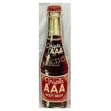 AAA Root Beer Bottle Die Cut Sign, 12 1/2 x 44 1/2