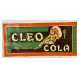 Emb. Metal Genuine Cleo Cola