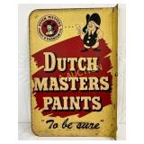 Dutch Masters Paints DS Metal Flange Sign, 18in x
