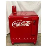 Coca-Cola Carousel Ice Chest Cooler with Working
