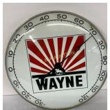 12in Wayne Thermometer by Pam Clock Co.