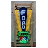 DS Ford Neon Sign, 33in x 75in