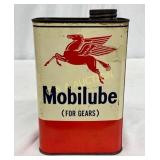 Mobilube 2 pound Metal Can for Gears